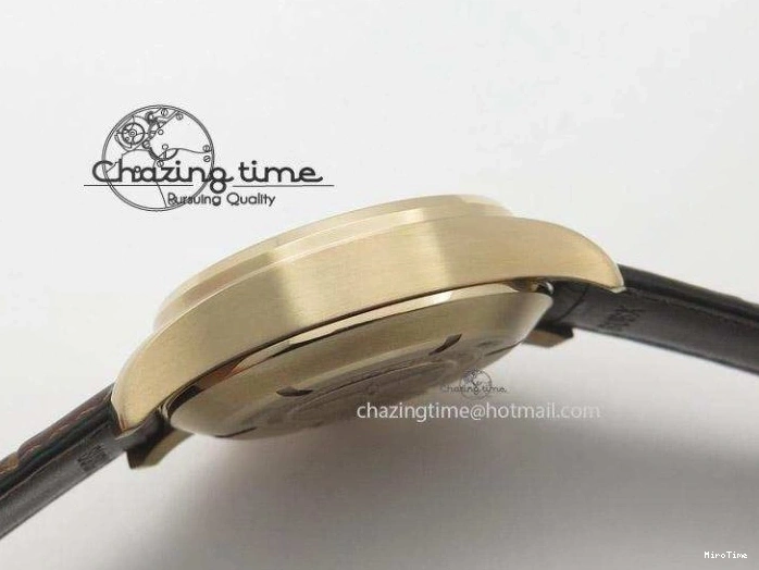 MIROTIME 0208 Pilot Chrono RG 3878 ZF Best Edition Grey Dial On Brown Leather Strap A UrbanChic 7330